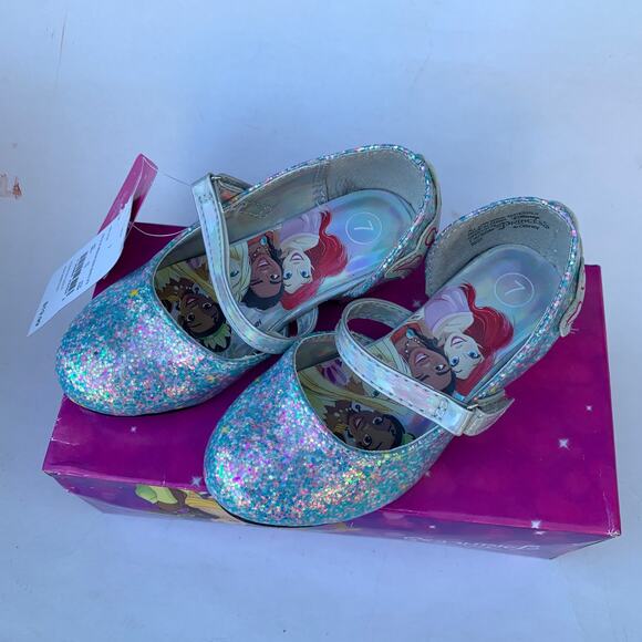 Disney Princess Ballet Shoes Size 7 Toddler Girls NWT - Picture 2 of 8